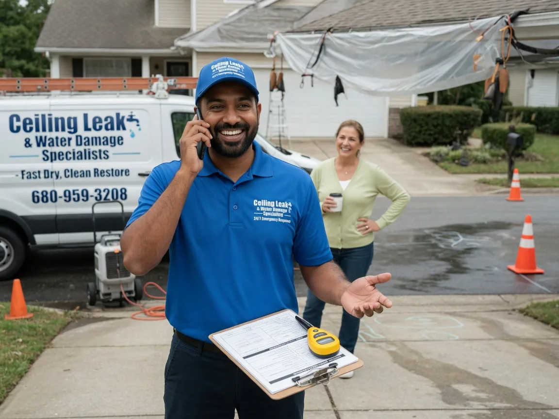 Ceiling Leak Cleanup Baring, WA FAQs